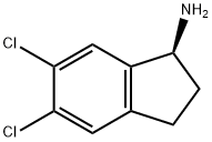 (S)-5,6-二氯-2,3-二氢-1H-茚-1-胺,1259778-48-7,结构式