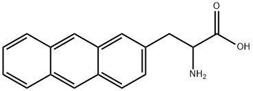 2-AMINO-3-(2-ANTHRYL)PROPANOIC ACID 结构式