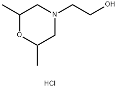 2-(2,6-dimethylmorpholino)ethanol hydrochloride Struktur