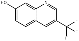 3-(TRIFLUOROMETHYL)QUINOLIN-7-OL,1261471-73-1,结构式