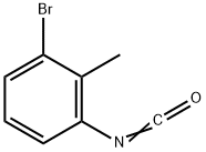 1-Bromo-3-isocyanato-2-methyl-benzene Structure