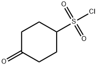 4-Oxo-cyclohexanesulfonyl chloride Struktur