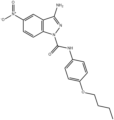 1263320-07-5 3-Amino-N-(4-butoxyphenyl)-5-nitro-1H-indazole-1-carboxamide