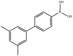3,5-二甲基联苯-4-硼酸,1265312-55-7,结构式