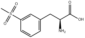 (S)-2-氨基-3-甲砜基-苯丙酸,1270093-99-6,结构式