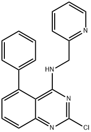 2-chloro-5-phenyl-N-(pyridin-2-ylmethyl)quinazolin-4-amine