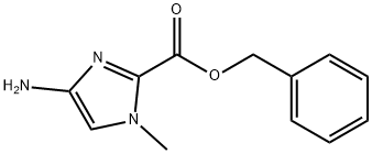 Benzyl 4-amino-1-methyl-1H-imidazole-2-carboxylate,128293-66-3,结构式