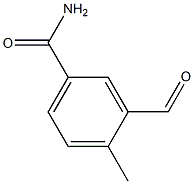3-formyl-4-methylbenzamide Structure