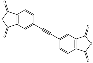 4,4'-(Ethyne-1,2-diyl)diphthalic Anhydride Structure