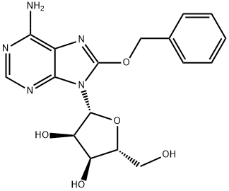 8-Benzyloxyadenosine Structure