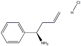 (R)-1-Phenylbut-3-en-1-amine hydrochloride Struktur