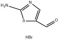 2-氨基噻唑-5-甲醛氢溴酸盐, 132663-20-8, 结构式