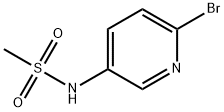 N-(6-溴-3-吡啶基)甲烷磺酰胺,1328360-41-3,结构式