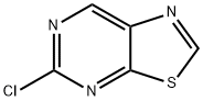 5-クロロ-[1,3]チアゾロ[5,4-D]ピリミジン 化学構造式