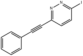 3-Iodo-6-(phenylethynyl)pyridazine|