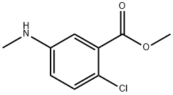 2-Chloro-5-methylamino-benzoic acid methyl ester