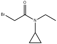 2-Bromo-N-Cyclopropyl-N-Ethylacetamide Structure