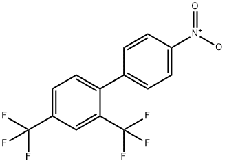 4'-Nitro-2,4-bis(trifluoromethyl)-1,1'-biphenyl Structure