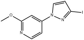 4-(3-Iodo-Pyrazol-1-Yl)-2-Methoxy-Pyridine|1350475-30-7