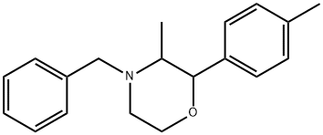 N-benzyl-3-methyl-2-(p-tolyl)morpholine Struktur