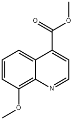 methyl 8-methoxyquinoline-4-carboxylate Structure
