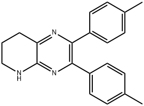 2,3-di-p-tolyl-5,6,7,8-tetrahydropyrido[2,3-b]pyrazine Structure