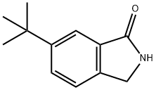 6-tert-Butyl-2,3-dihydro-isoindol-1-one 化学構造式