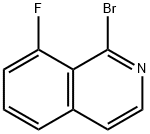 1-BROMO-8-FLUOROISOQUINOLINE,1368512-30-4,结构式