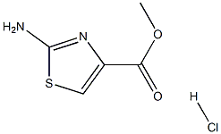 methyl 2-aminothiazole-4-carboxylate hydrochloride Structure