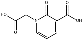 1-(Carboxymethyl)-2-Oxo-1,2-Dihydropyridine-3-Carboxylic Acid Structure