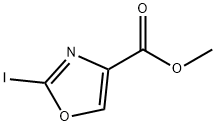 METHYL 2-IODOOXAZOLE-4-CARBOXYLATE,1379359-08-6,结构式