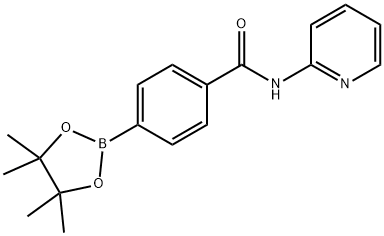 N-Pyridin-2-yl-4-(4,4,5,5-tetramethyl-[1,3,2]dioxaborolan-2-yl)-benzamide Structure