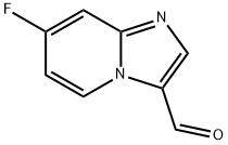 7-fluoroimidazo[1,2-a]pyridine-3-carbaldehyde 化学構造式