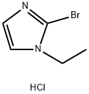 2-Bromo-1-ethyl-1H-imidazole hydrochloride 结构式