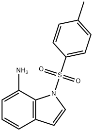 1-トシル-1H-インドール-7-アミン 化学構造式