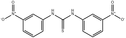 1,3-BIS(3-NITROPHENYL)-2-THIOUREA Struktur
