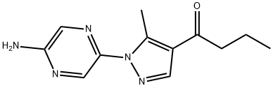 1404530-63-7 1-(1-(5-Aminopyrazin-2-yl)-5-methyl-1H-pyrazol-4-yl)butan-1-one