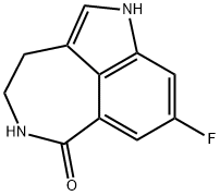 8-fluoro-1,3,4,5-tetrahydro-azepino[5,4,3-cd]indol-6-one|8-氟-1,3,4,5-四氢-2-[4-[(甲基氨基)甲基]苯基]-6H-吡咯并[4,3,2-EF][2]苯并氮杂-6-酮