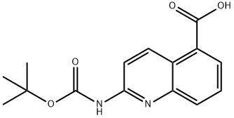 1414958-35-2 2-((tert-butoxycarbonyl)amino)quinoline-5-carboxylic acid