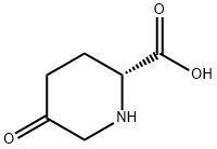 (2R)-5-Oxo-piperidine-2-carboxylic acid Structure