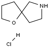 1-oxa-7-azaspiro[4.4]nonane hydrochloride Structure
