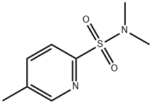 N,N,5-trimethylpyridine-2-sulfonamide Structure