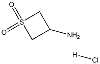 3-Aminothietane 1,1-Dioxide Hydrochloride Structure