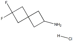 6,6-DIFLUOROSPIRO[3.3]HEPTAN-2-AMINEHYDROCHLORIDE 结构式