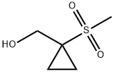 1-(methylsulfonyl)cyclopropanemethanol Struktur