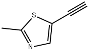 5-Ethynyl-2-methylthiazole 化学構造式