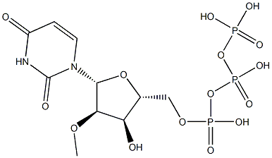 2'-甲氧基-尿苷三磷酸,143028-99-3,结构式
