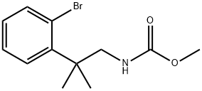 methyl 2-(2-bromophenyl)-2-methylpropylcarbamate