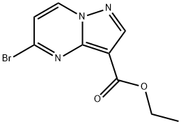 ethyl 5-bromopyrazolo[1,5-a]pyrimidine-3-carboxylate|5-溴吡唑并[1,5-A]嘧啶-3-甲酸乙酯