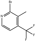 2-Bromo-3-methyl-4-(trifluoromethyl)pyridine Structure